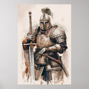 Armoured Knight Poster