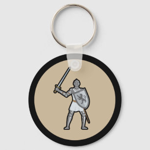 Armoured Medieval Knight Keychain