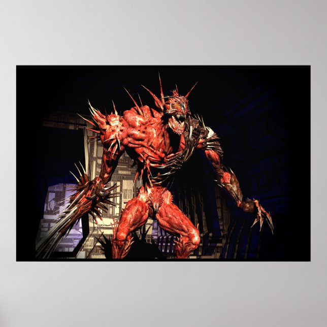 Armoured roudou red poster (Front)