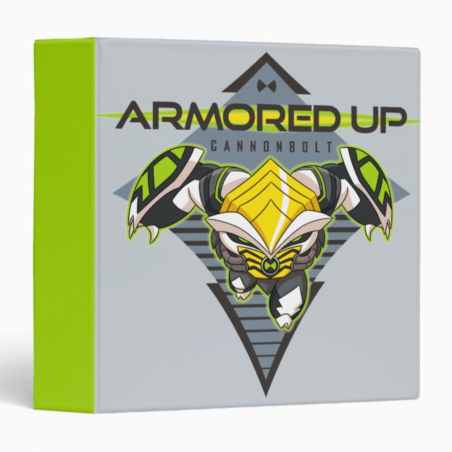 Armoured Up - Omni-Kix Cannonbolt Binder (Front/Spine)