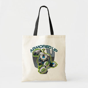Armoured Up - Omni-Kix Slapback Tote Bag