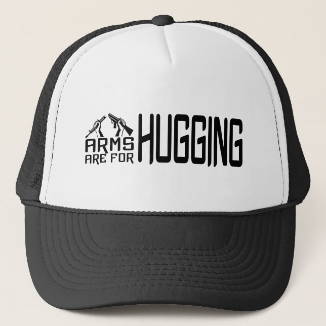 Arms Hug hat - choose colour (Front)