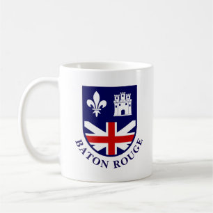 Arms of Baton Rouge, Louisiana Coffee Mug