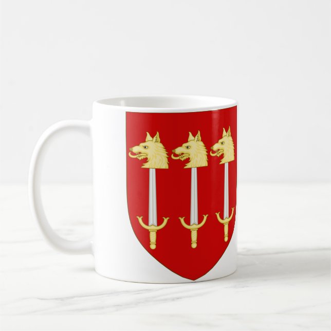 Arms Of Clan Skene Of Skene Coffee Mug (Left)