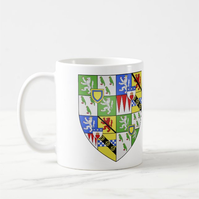 Arms Of Douglas Home, Earl Of Home Coffee Mug (Left)
