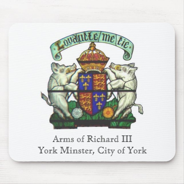 Arms of Richard III Mousepad (Front)