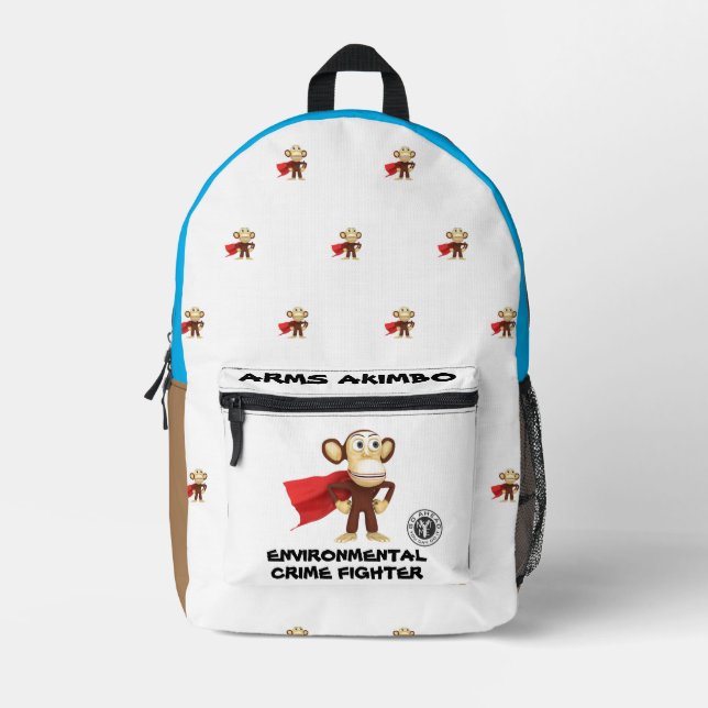ARMSAKIMBO 2a Printed Backpack (Front)