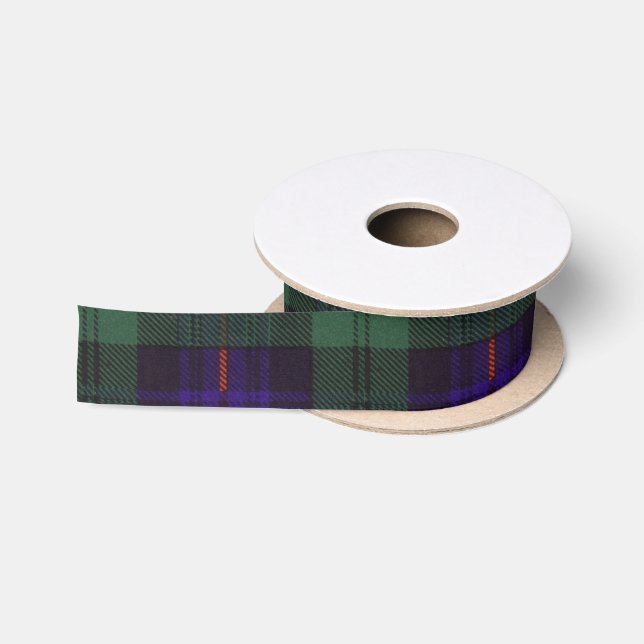 Armstrong clan Plaid Scottish tartan Satin Ribbon (Spool)