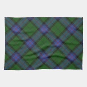 Armstrong Clan Tartan Scottish Plaid Pattern Kitchen Towel