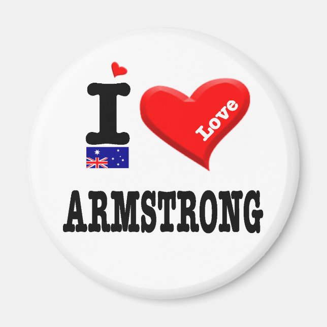 ARMSTRONG - I Love Magnet (Front)