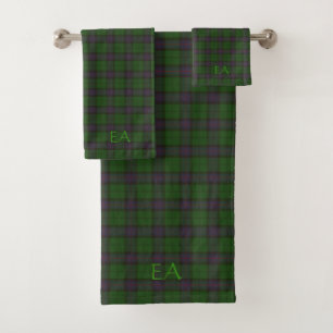 Armstrong Official Clan Tartan with your initials Bath Towel Set