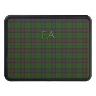 Armstrong Official Clan Tartan with your initials Trailer Hitch Cover