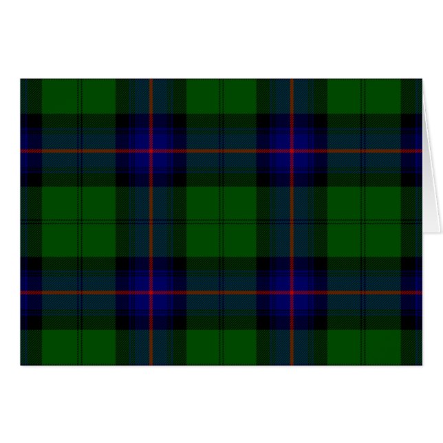 Armstrong tartan blue and green plaid (Front Horizontal)