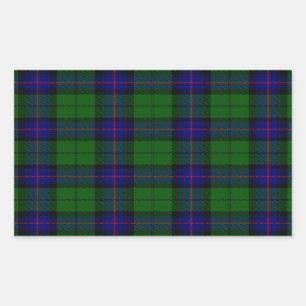 Armstrong tartan blue and green plaid sticker