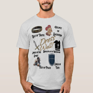 Armure de Dieu T-shirt homme chrétien