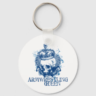 Armwrestling Queen Keychain