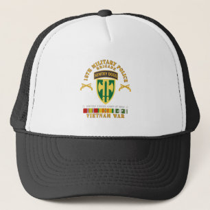 Army - 18th MP Brigade - Sentry Dogs Tab - Vietnam Trucker Hat