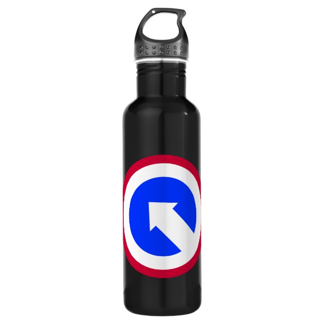 Army 1st Sustainment Brigade 710 Ml Water Bottle (Front)