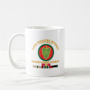 Army - 24th Infantry Division - Desert Storm Veter Coffee Mug