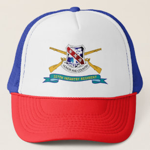 Army - 327th Infantry Regiment - DUI w Br - Ribbon Trucker Hat