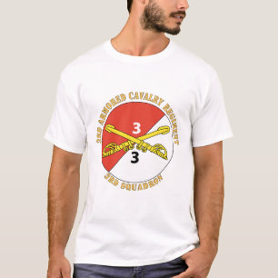 Army - 3rd Squadron - 3rd Armoured Cavalry Regimen T-Shirt