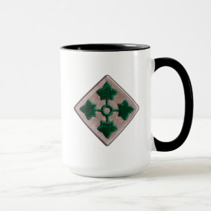 Army 4th INF DIV  Infantry Division veterans vets Mug
