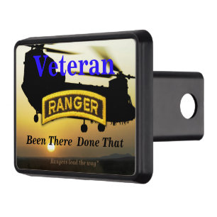 Army 75th Ranger Regiment Rangers fort Benning Trailer Hitch Cover
