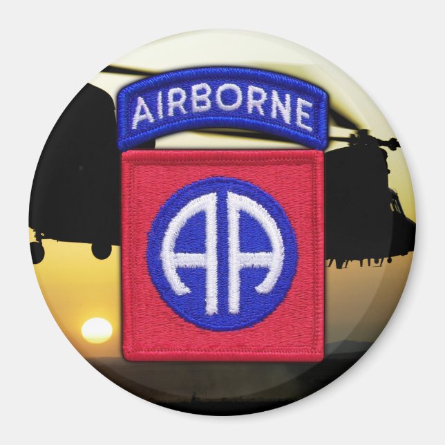 army 82nd airborne iraq vet veterans LRRPS Magnet (Front)