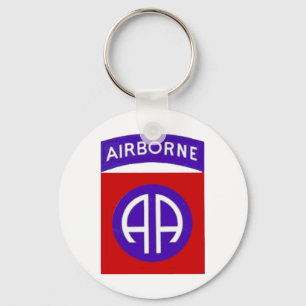 Army 82nd Airborne Keychain