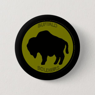 Army 92nd Infantry Division 2 Inch Round Button