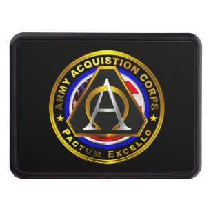 Army Acquisition Corps Trailer Hitch Cover