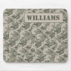 ARMY ACU Camoflauge Digital Personalized Mousepad
