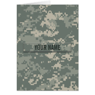 Army ACU Camouflage Customizable