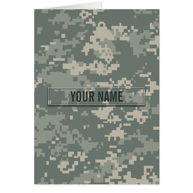 Army ACU Camouflage Customizable (Front)