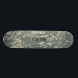 Army ACU Camouflage Customizable Skateboard<br><div class="desc">The digital camouflage pattern as seen on modern army soldiers' uniforms.</div>
