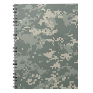 Army ACU Camouflage Notebook