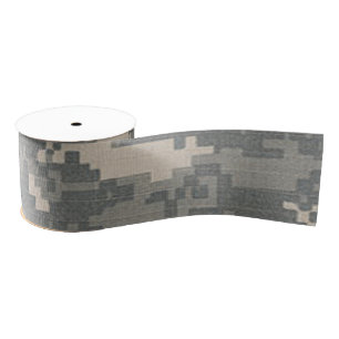 ARMY ACU Digital Camo Camouflage 3" Ribbon Spool Grosgrain Ribbon