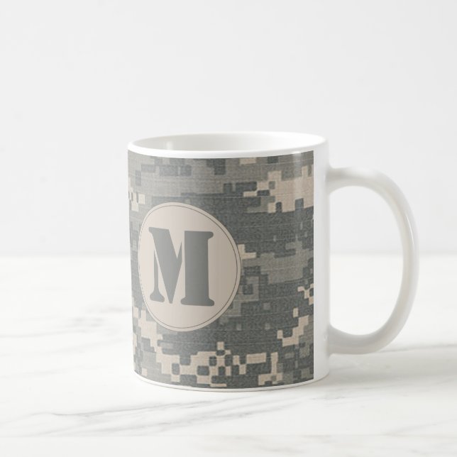 ARMY ACU Digital Camo Camouflage Coffee Cup Mug (Right)