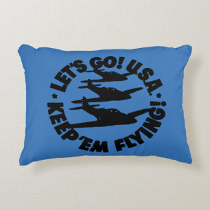 Army Air Corps Poster, 1941 Accent Pillow