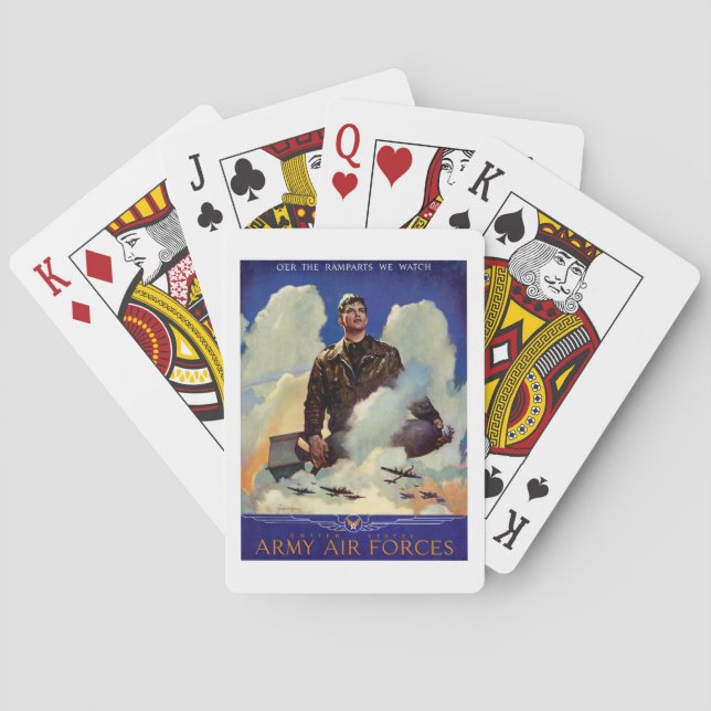 Army Air Forces Playing Cards (Back)