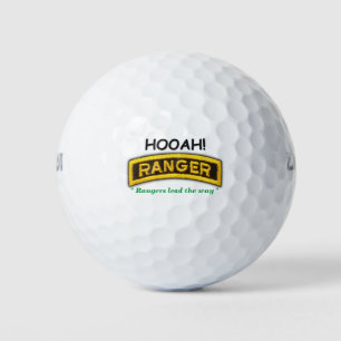 Army Airborne Rangers Fort Benning Veterans patch Golf Balls