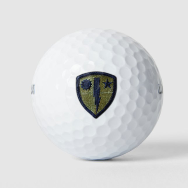 Army Airborne Rangers Fort Benning Veterans patch Golf Balls (Front)