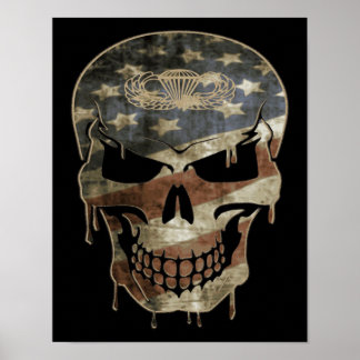 Army Airborne Wings Poster