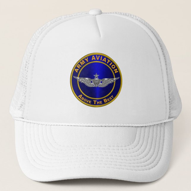 Army Aviation Trucker Hat (Front)
