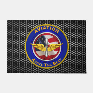 Army Aviation Veteran  Doormat