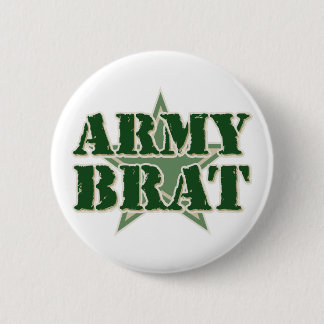 Army Brat 2 Inch Round Button