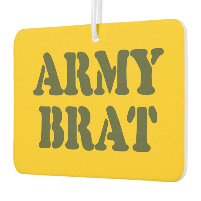 ARMY BRAT AIR FRESHENER (Left)