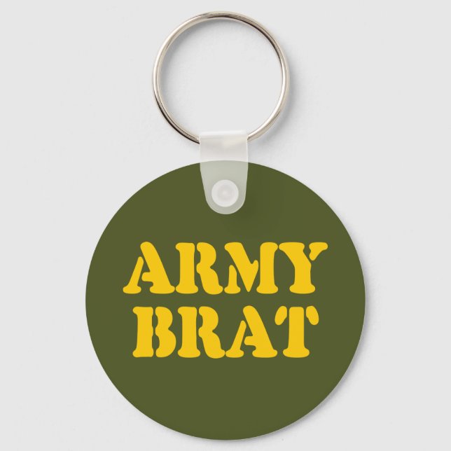 ARMY BRAT KEYCHAIN (Front)