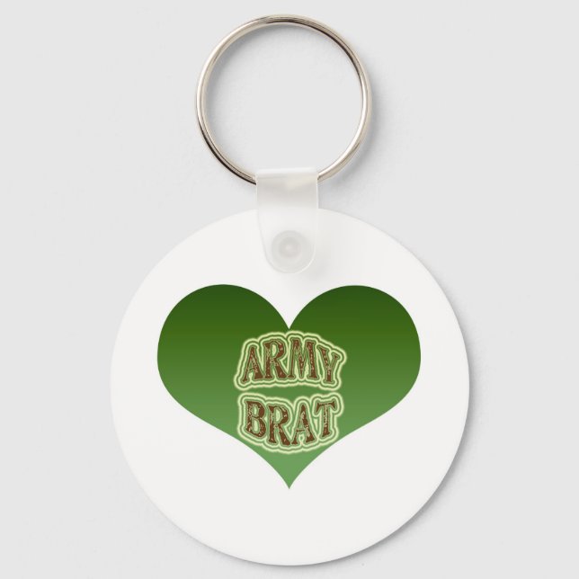 Army Brat Keychain (Front)