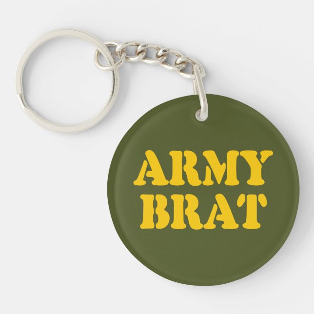 ARMY BRAT KEYCHAIN (Front)